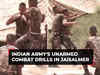 Rajasthan: Indian Army carries out unarmed combat drills in Jaisalmer