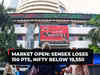 Sensex loses 150 points, Nifty below 19,550; HCL Tech rallies 4%