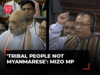 'Tribal people not Myanmarese', says Mizo MP after Amit Shah's speech on cross-border infiltration