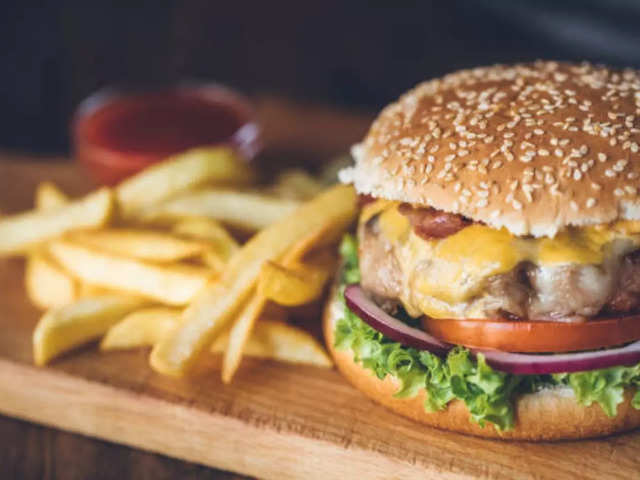 ​​ Burger and fries​
