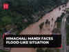 Himachal Pradesh: Mandi faces flood-like situation after downpour, IMD issues orange alert