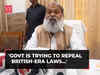 Haryana: 'Glad that Center govt is trying to repeal British-era laws…', says Anil Vij