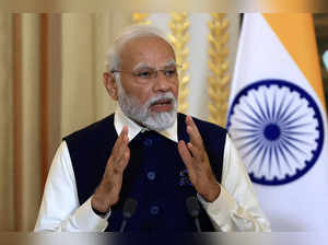 India's Prime Minister Narendra Modi visits France
