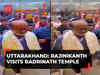 Rajinikanth visits Badrinath Temple, offers prayers to Lord Badri Vishal