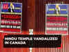 Hindu temple vandalised in Canada; pro-Khalistan posters put up on doors