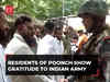 J&K: Residents of Poonch show gratitude to Indian Army for their services