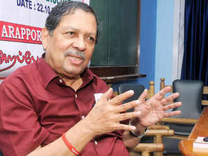 Politics has become profession of power & money, rues ex-Solicitor General Justice Santosh Hegde
