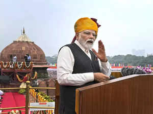 PM Modi at ​Red Fort