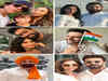 I-Day Spl: Celebrations At 'Mannat'; Ram Charan's Baby Hoists Flag; Stars Get Family Time