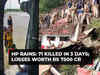 Himachal rain deluge: Death toll increases to 71, losses worth Rs 7500 crore