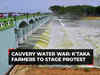 Karnataka steps up release of Cauvery water to Tamil Nadu; farmers to stage protest