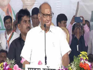 "Similar things were said ...," Sharad Pawar's dig at PM Modi's "I will be back at Red Fort' remark