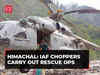 Himachal rain havoc: IAF brings out choppers to carry out rescue operations in flood-affected areas
