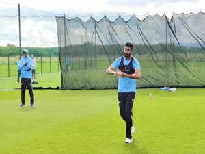 Jasprit Bumrah practices in nets ahead of T20I match against Ireland