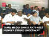 Tamil Nadu: DMK stages state-wide hunger strike demanding abolition of NEET