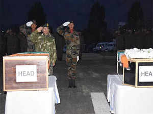 Ladakh: Army pays homage to jawans killed in accident