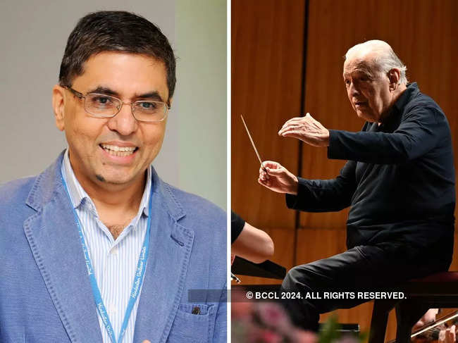 Sanjiv Mehta was impressed with the music maestro's talent of conducting an orchestra.
