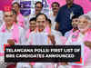 Telangana elections 2023: BRS releases first list of 115 candidates, KCR to contest from two seats