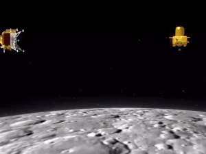 Chandrayaan-3 Spacecraft Moon Rotation