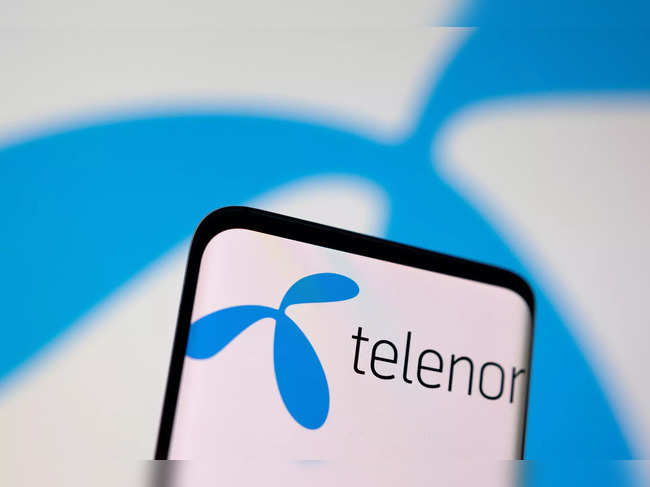 Illustration shows Telenor logo