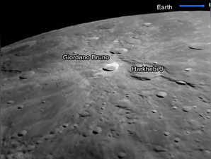 **EDS: VIDEO GRAB VIA @isro** New Delhi: Moon as seen by the Chandrayaan-3 Lande...