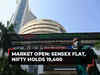 Sensex flat, Nifty holds 19,400; Linde India jumps 5%