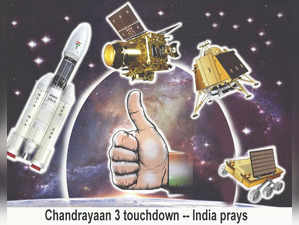 Chandrayaan-3 touchdown