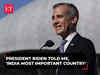 President Biden regards India as the most important country in the world: US Ambassador Eric Garcetti
