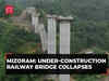 17 killed as under-construction railway bridge collapses in Sairang, Mizoram
