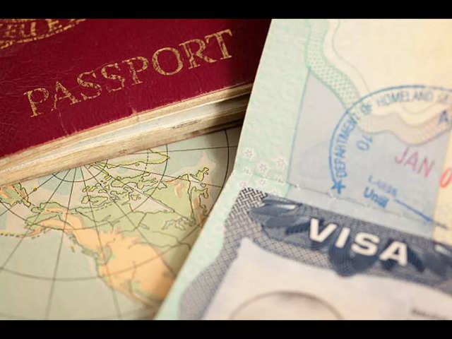 Request a passport and a visa