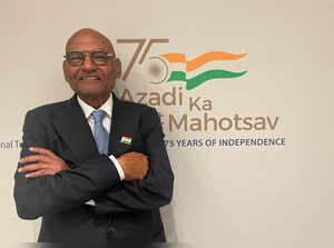 FILE PHOTO: Anil Agarwal poses after an interview with Reuters in Alpine resort of Davos