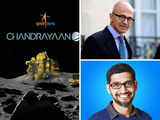 'What an incredible moment!' Tech titans Sundar Pichai & Satya Nadella give shout-out to ISRO for flying to the moon