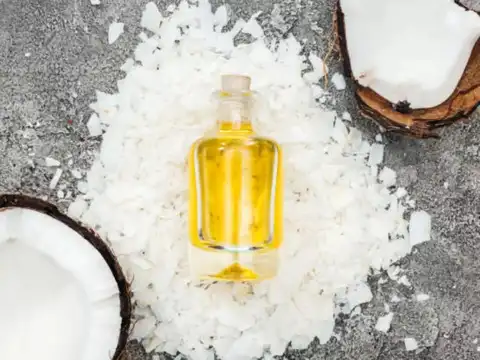  Coconut oil with lemon