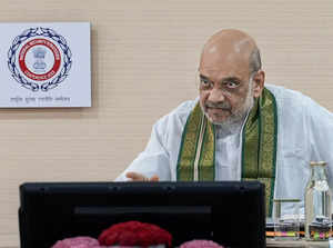 New Delhi: Union Home Minister Amit Shah addresses the National Security Strateg...
