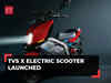 TVS launches India's most expensive electric scooter 'X ': Price, specifications and more