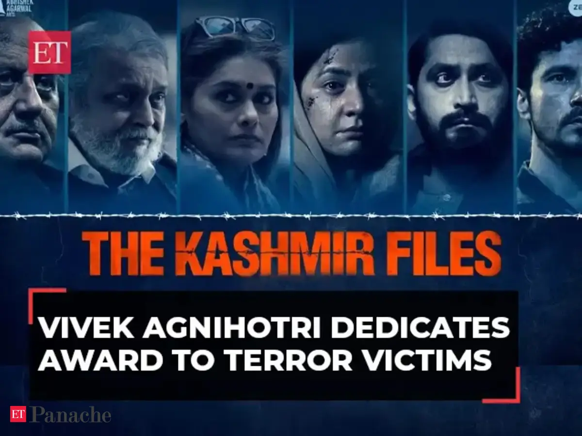National Film Awards: 'The Kashmir Files' wins big; Agnihotri dedicates ...