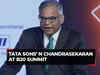 N Chandrasekaran at B20 summit: 'India well-positioned to meet all challenges'