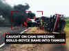 Nuh e-way accident probe: Rolls Royce hits tanker at 230 kmph speed; visuals caught on cam