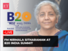B20 India: FM Nirmala Sitharaman on key priorities for sustained global economic recovery | Live