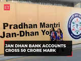 Jan Dhan bank accounts cross 50 crore-mark, informs Financial Services Secretary Vivek Joshi