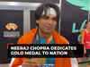 Neeraj Chopra wins first-ever gold medal in World Championships, dedicates to nation