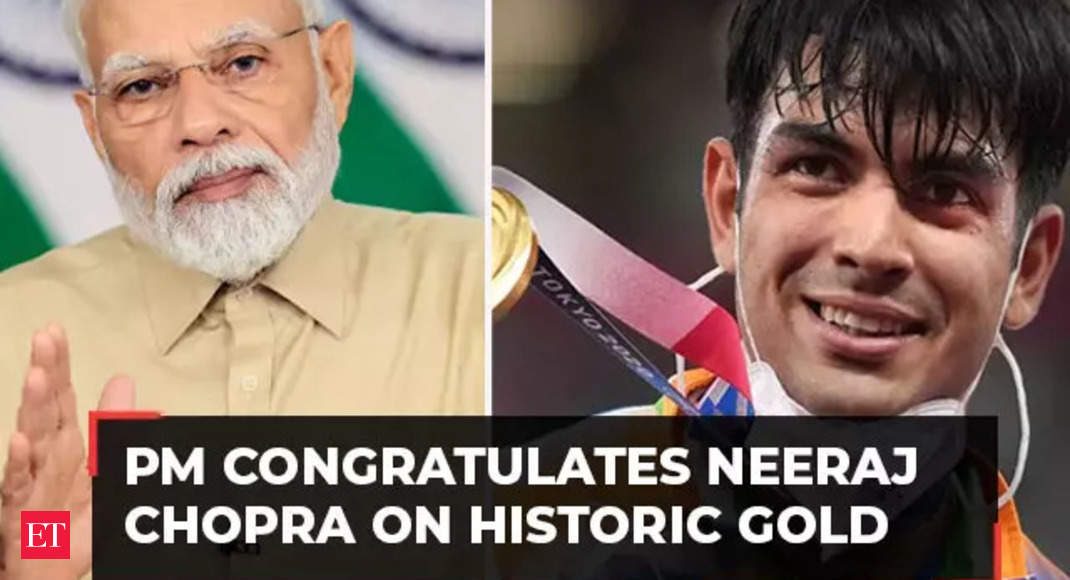 PM Modi congratulates Neeraj Chopra on historic gold: ‘Unparalleled excellence’