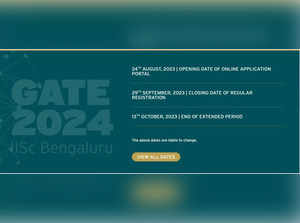 GATE 2024 registration begins today at gate2024.iisc.ac.in; important dates, eligibility criteria here