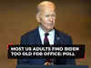 AP-NORC Poll: Most US adults find Biden too old for office
