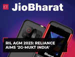 RIL AGM 2023: Reliance aims '2G-Mukt India' with JioBharat V2 4G phone at Rs 999