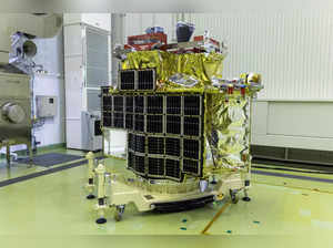 This handout photo taken on June 1, 2023 and released by the Japan Aerospace Exploration Agency (JAXA) shows the  "Smart Lander for Investigating Moon" (SLIM) at the satellite fairing assembly building at the Tanegashima Space Center, Kagoshima prefecture. Hot on the heels of India's historic lunar landing, Japan's space programme is hoping to rebound from a string of setbacks with the launch of its own mission: "Moon Sniper". - -----EDITORS NOTE --- RESTRICTED TO EDITORIAL USE - MANDATORY CREDIT "AFP PHOTO / Japan Aerospace Exploration Agency (JAXA)" - NO MARKETING - NO ADVERTISING CAMPAIGNS - DISTRIBUTED AS A SERVICE