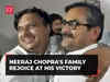 Neeraj Chopra's family rejoice at his victory in World Championship