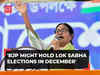 'BJP might hold Lok Sabha elections in December': West Bengal CM Mamata Banerjee's big claim