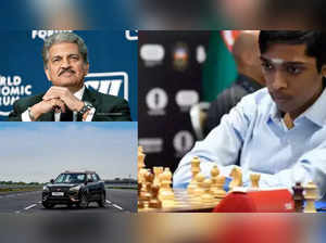 From pawns to wheels: Anand Mahindra to gift an XUV400 to Praggnanandhaa’s parents