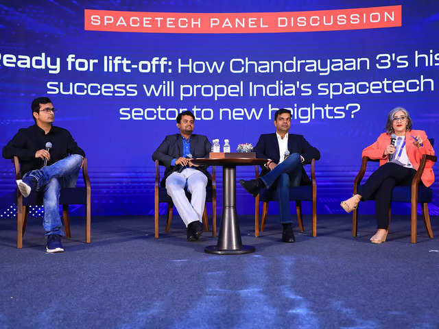 Panel Discussion on How Chandrayaan 3's historic success will propel India's spacetech sector to new heights?